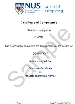 Sample Graduate Certificate (JPG)