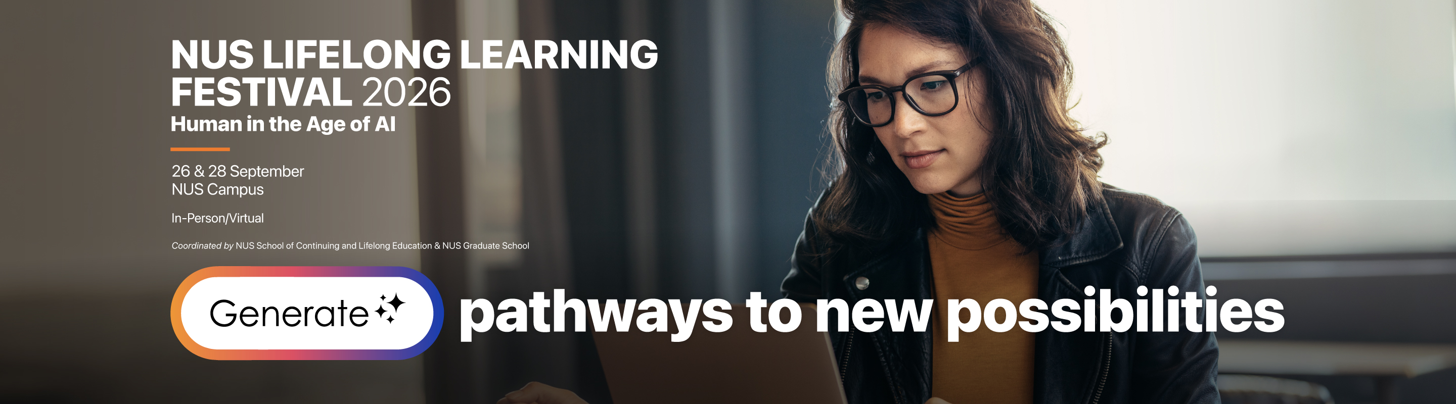 NUS LIFELONG LEARNING FESTIVAL 2026–Human in the Age of Al